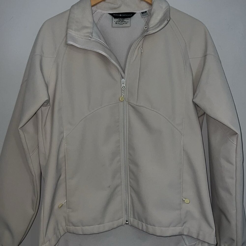 Black Diamond Jacket- Cream, Size Large